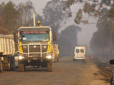 Jujuy: fuego descontrolado en Higuerillas y evacuaci�n de vecinos