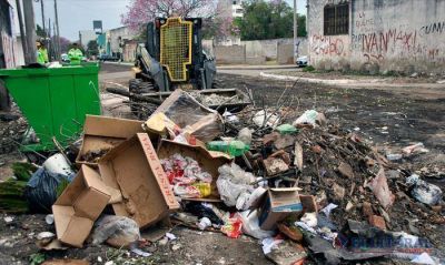 Operativo de limpieza retir� residuos de la Ex V�a