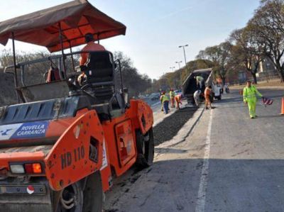 Dakar: Ya comenzaron las obras sobre la avenida Belgrano