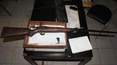 Fue detenido luego de andar a los tiros en la v�a p�blica 