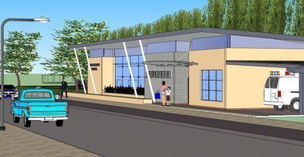 Avanza la construcci�n del centro pedi�trico municipal en Maquinista Savio