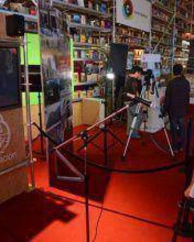 Todo listo para la 1� feria del libro infantil y juvenil