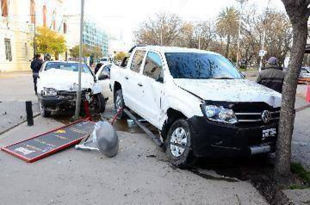 Seis accidentes s�lo en la ma�ana