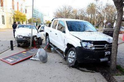Seis accidentes s�lo en la ma�ana