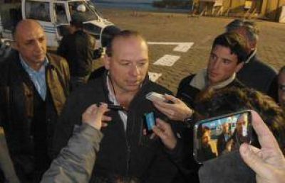 Berni lleg� a San Pedro para reunirse con Guacone