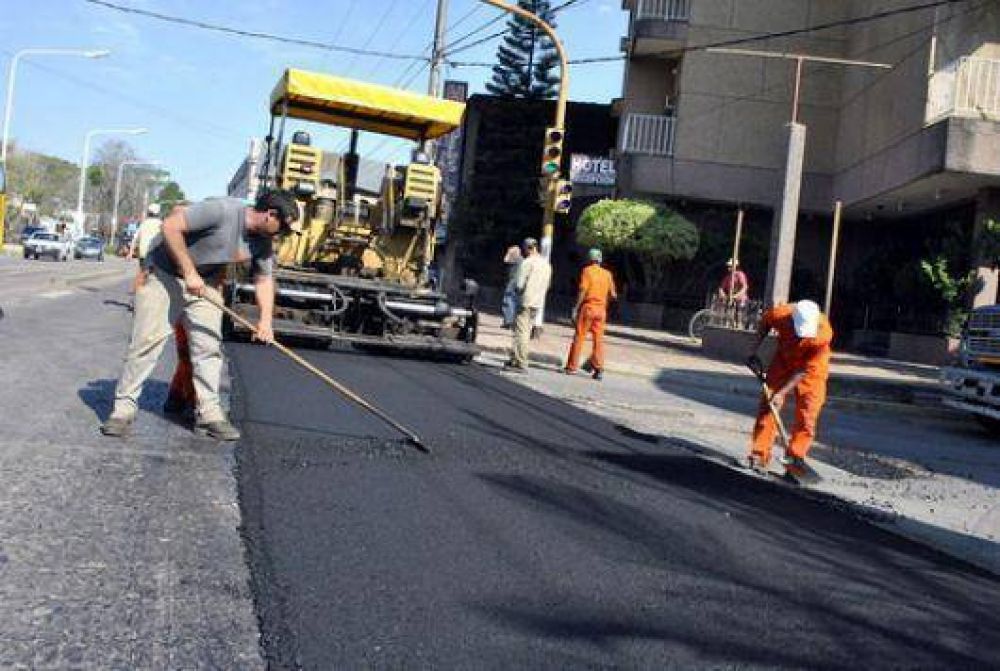 Obras en la Maip� y en Libertad, casi terminadas
