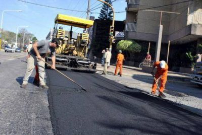 Obras en la Maip� y en Libertad, casi terminadas
