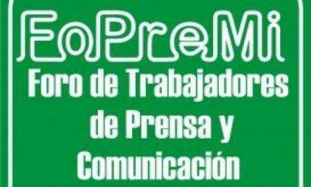 El Fopremi denunci� amenazas a periodista