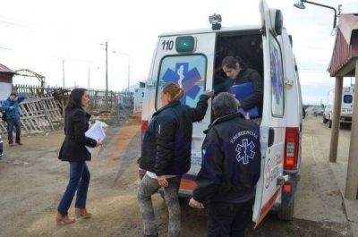 Inspeccionaron el estado de las ambulancias en el HRRG