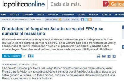 Los medios nacionales ya hablan de la salida de Sciutto