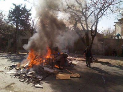 Se entreg� el presunto homicida al que le quemaron su casa en Las Heras