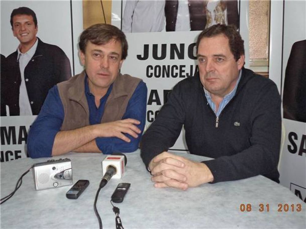 Hctor Vitale tambin vino a respaldar la candidatura de Marcelo Salamanco de cara a octubre