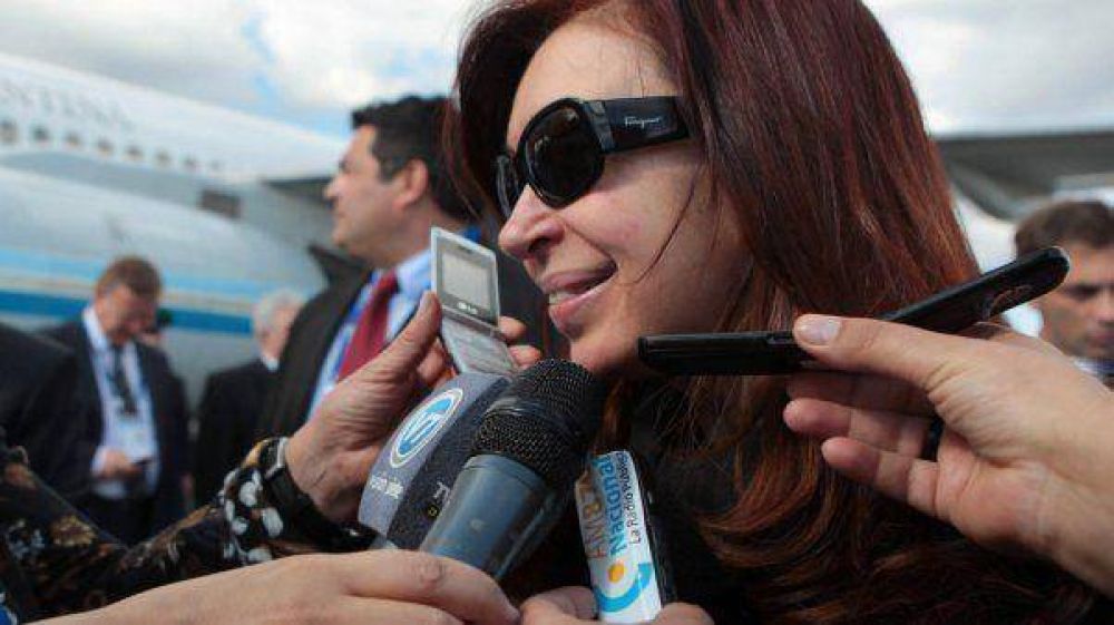 Cristina Fern�ndez en Rusia: "Nadie quiere m�s guerras"