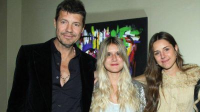  Candelaria Tinelli ve "m�s relajado" a su pap� desde que no est� en la TV
