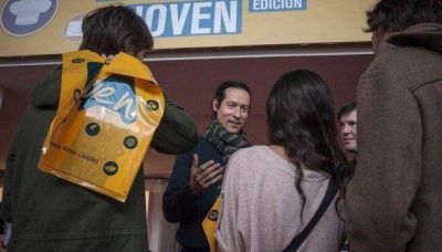 La primera actividad de Petrella como candidato