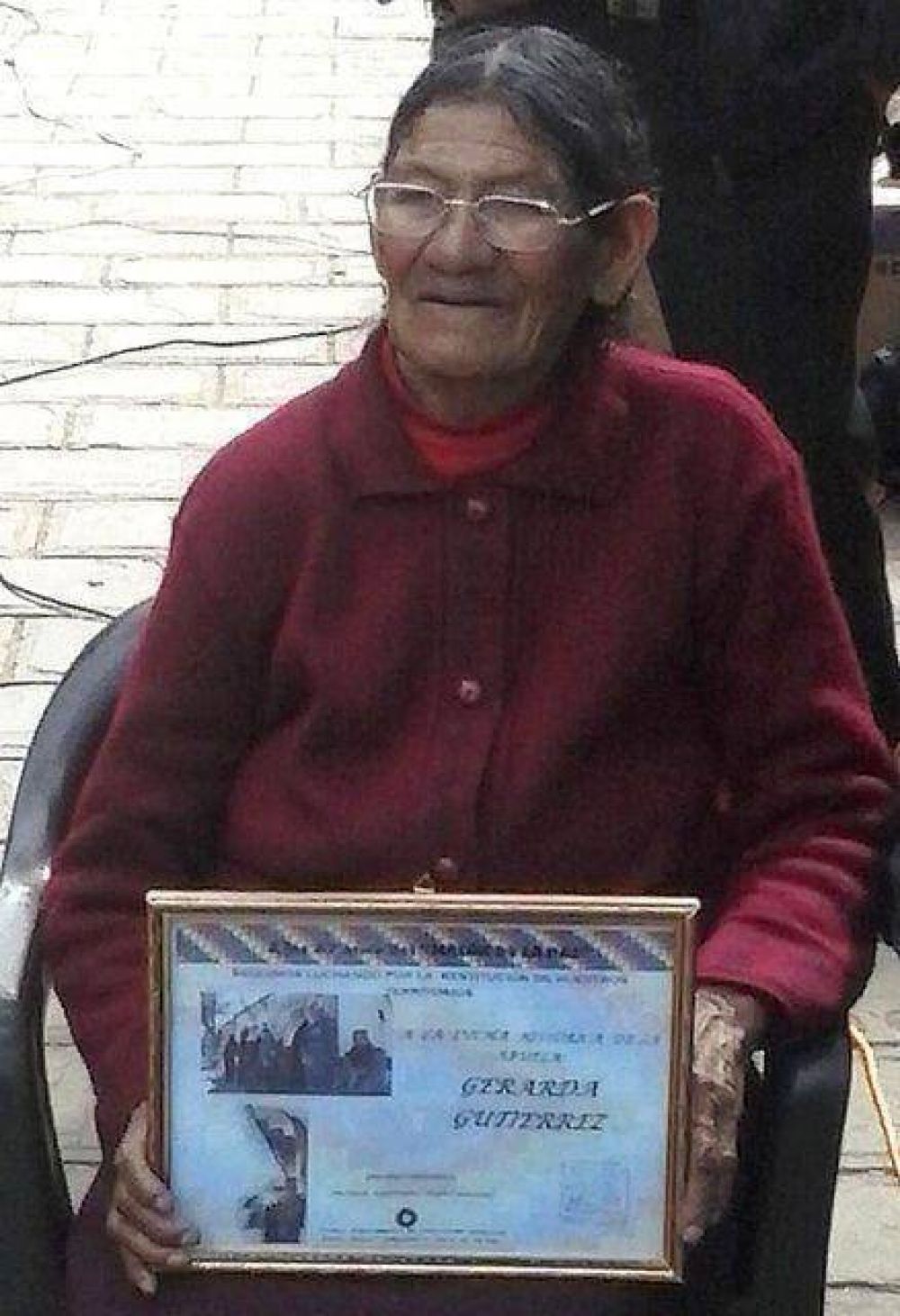 El COAJ homenaje� a Gerarda Guti�rrez y a las mujeres ind�genas de Jujuy