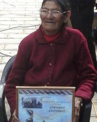 El COAJ homenaje� a Gerarda Guti�rrez y a las mujeres ind�genas de Jujuy