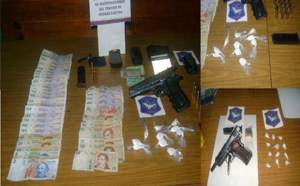 Detienen a tres hombres que hac�an �delivery� de coca�na