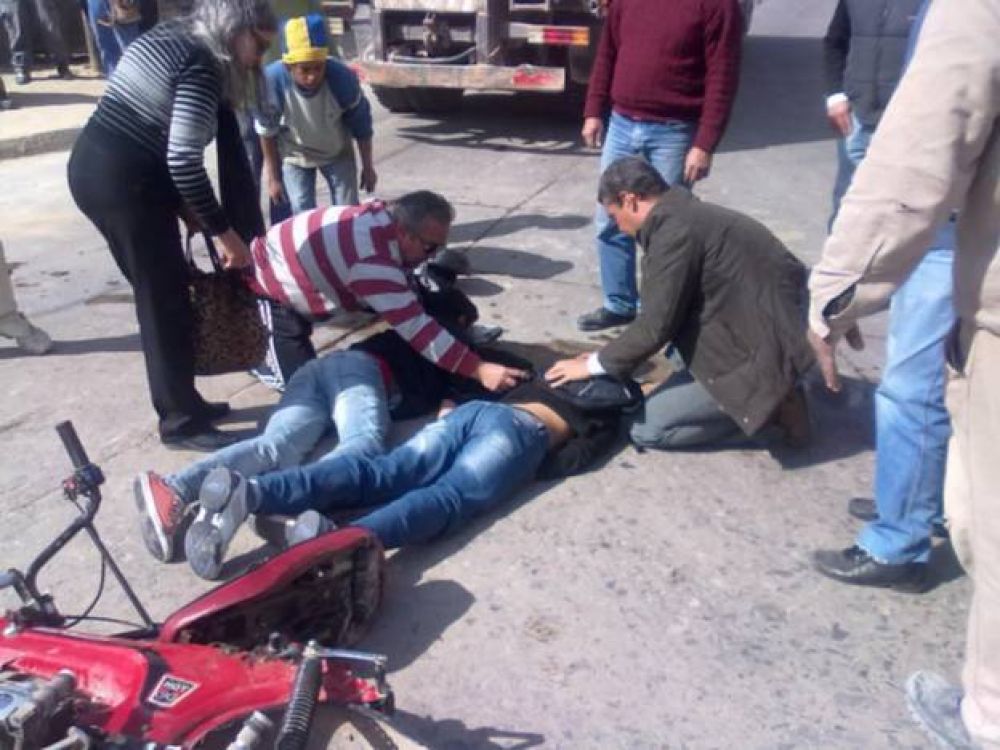 El Motoencuentro de Diamante 2013 ya tuvo su primer accidente