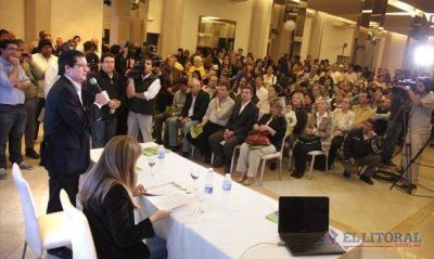 Participaci�n, descentralizaci�n y obra p�blica, los ejes de ECO para la Capital