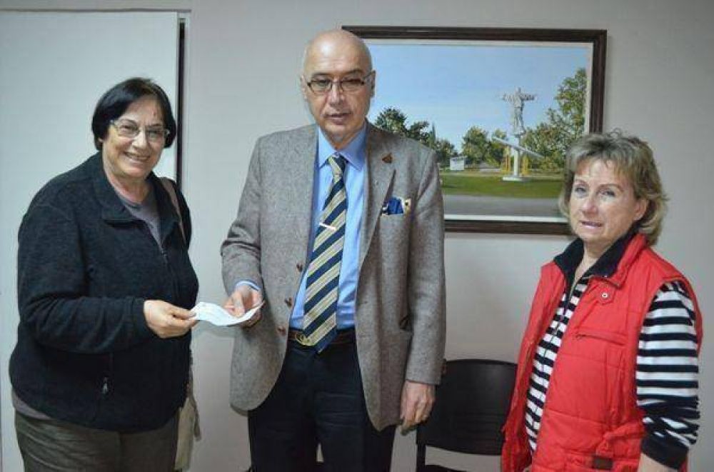 Gorosito entrego $ 30.000 a CEDIFISA