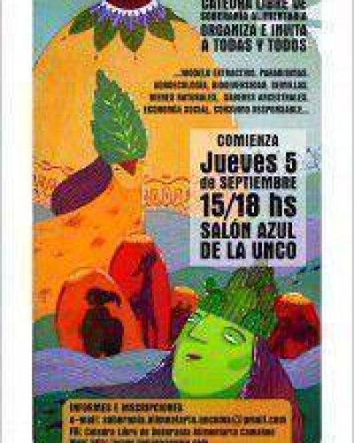 Comienza en la UNCO un Seminario sobre Soberan�a Alimentaria