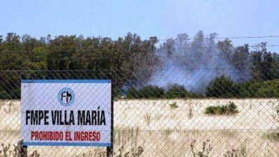 Explosi�n en la F�brica Militar de Villa Mar�a: un muerto