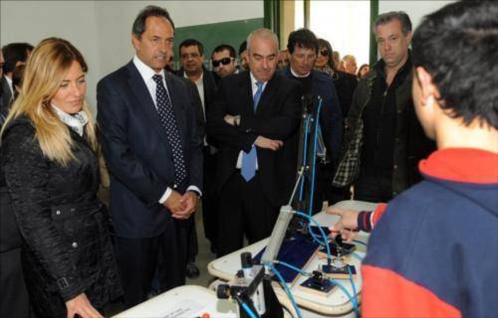 Scioli en Balcarce, para seguir avanzando