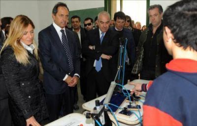 Scioli en Balcarce, para seguir avanzando