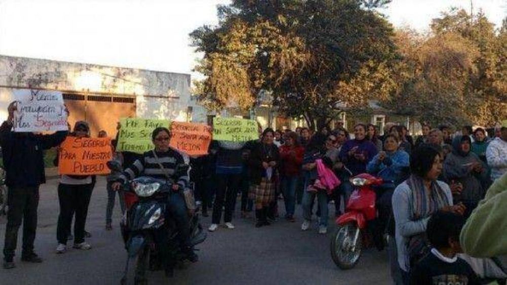 Los vecinos de Santa Ana est�n hartos de la inseguridad