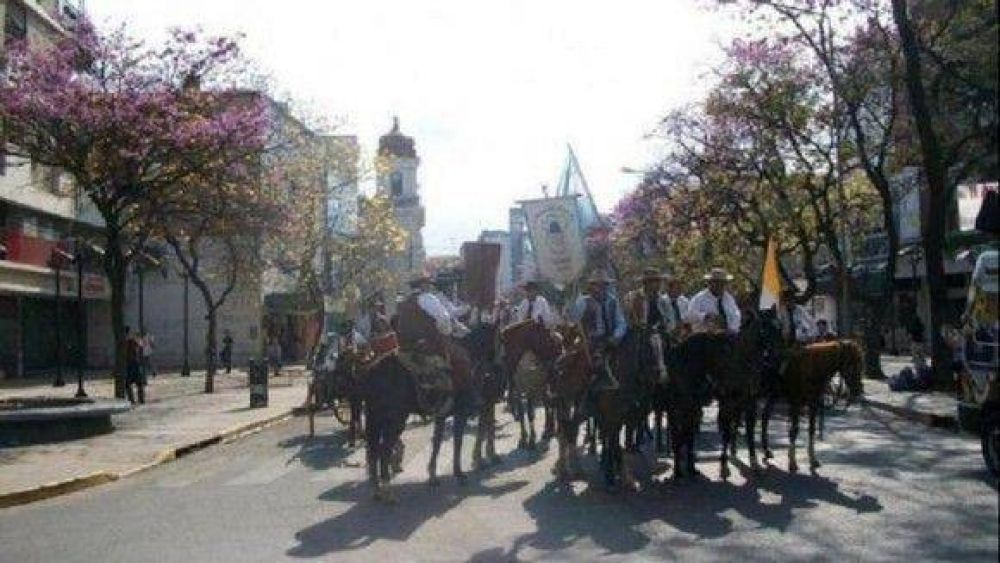 Peregrinaci�n gaucha en honor a la Virgen de la Merced