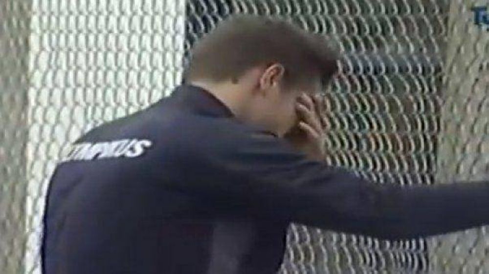 Zuculini Racing sufri� una dura lesi�n y se fue llorando