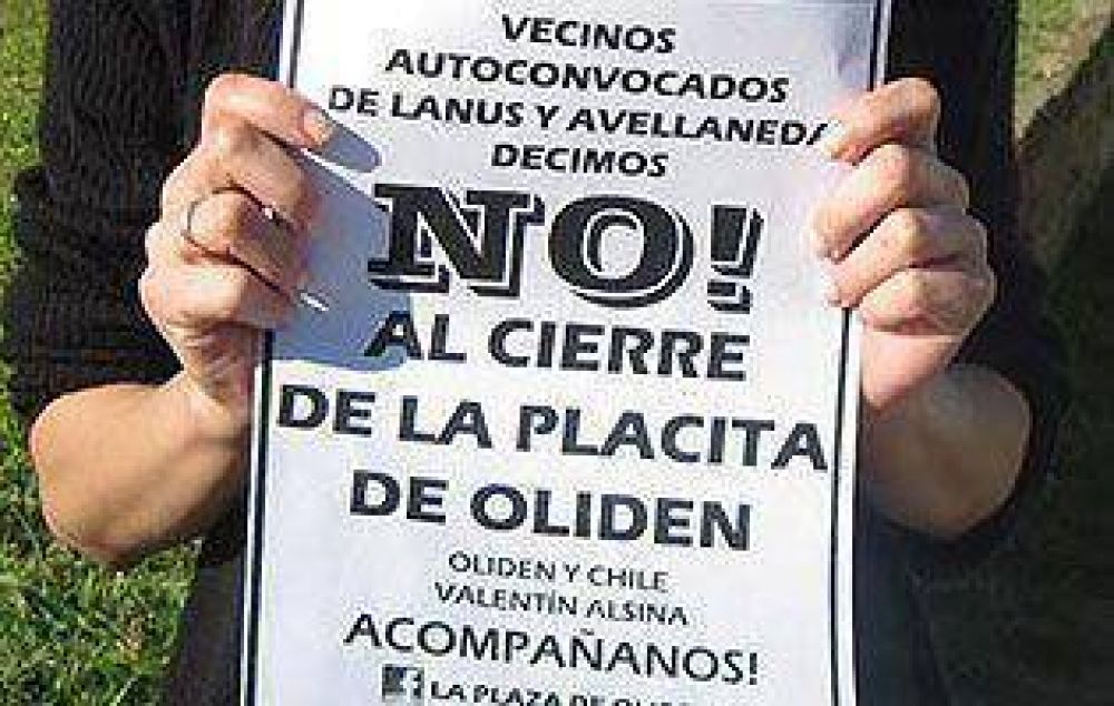 Vecinos de Lan�s y Avellaneda se unen para recuperar una plaza