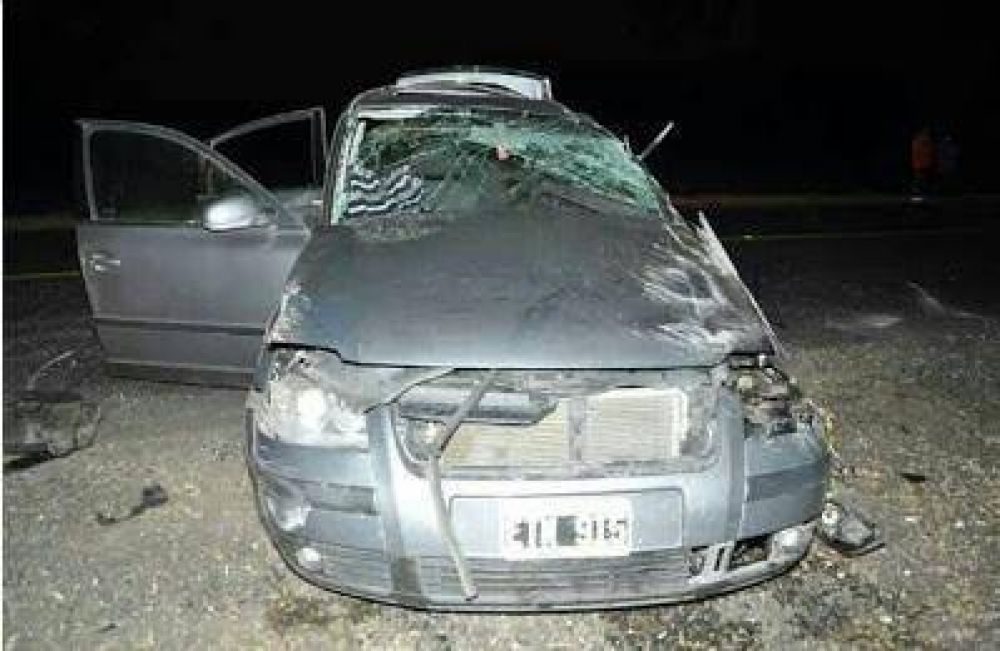 Un muerto y dos heridos en la ruta 7
