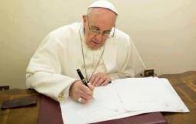 Una riojana recibi� una carta del mism�simo Papa Francisco