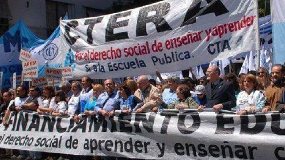 Elecciones en Ctera: en Entre R�os se impone la lista Celeste Violeta	 