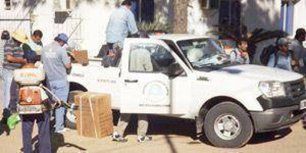 Dengue: Trabajos preventivos en los espacios p�blicos y domicilios