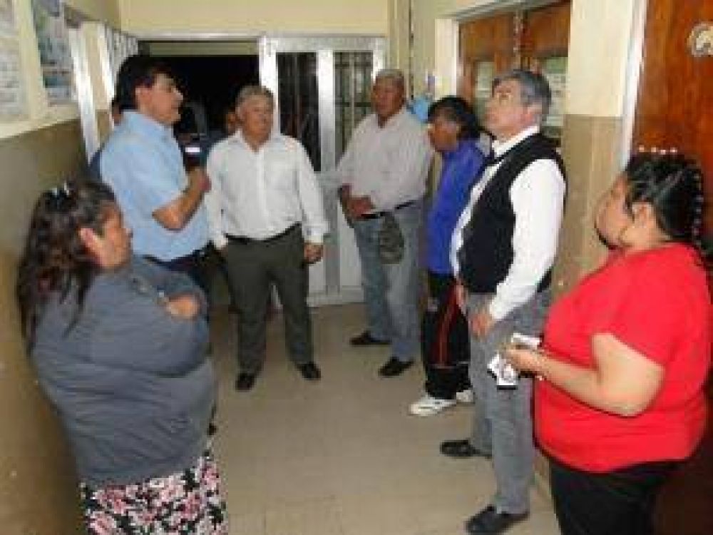 Morante anunci� un plan de mejoras estructurales para la red sanitaria local