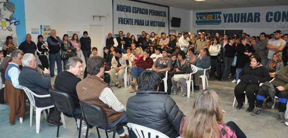 Yauhar se reuni� con los responsables de las casas y unidades b�sicas del FpV