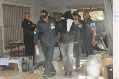 La cocina de drogas m�s grande del pa�s