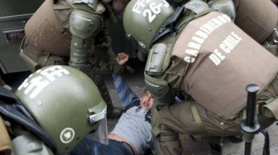 Chile: incidentes en una marcha de estudiantes en Santiago