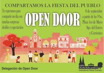Este domingo Open Door est� de fiesta