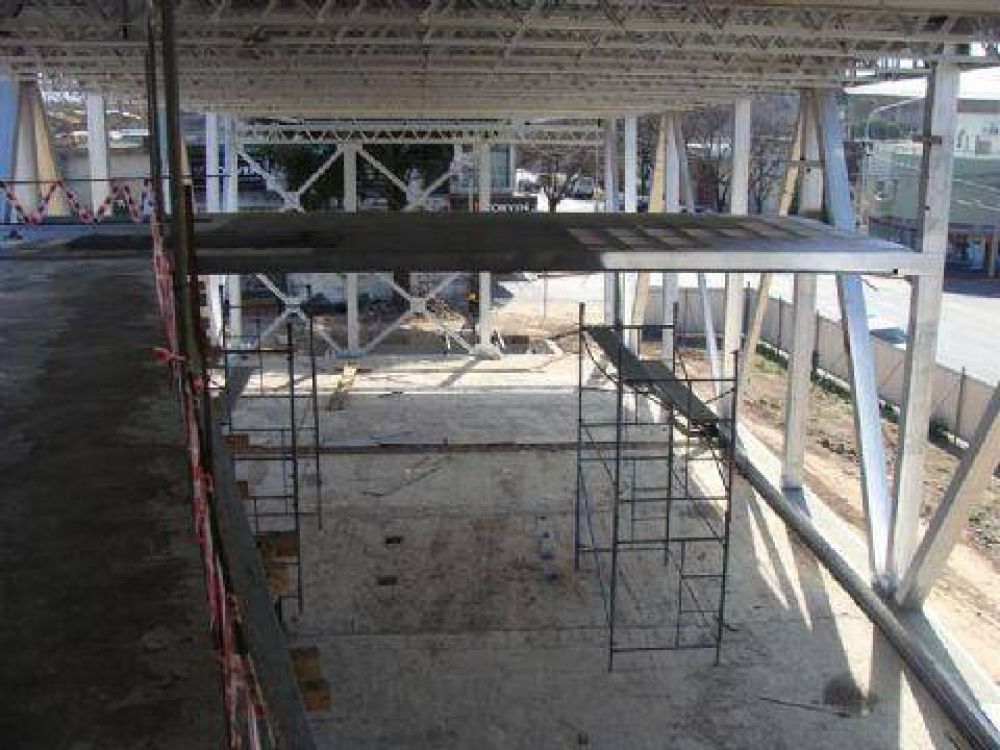 Avanza la construcci�n del Centro Cultural �Biblioteca Men�ndez�