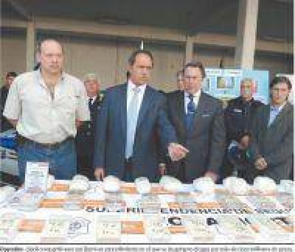 Scioli destac� que Granados llega con diez a�os de experiencia en seguridad