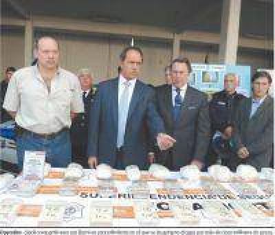 Scioli destac� que Granados llega con diez a�os de experiencia en seguridad