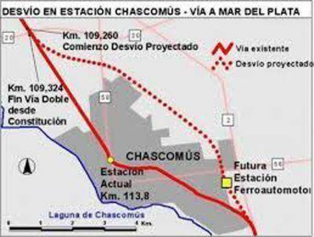 Renovaci�n de tramo de v�as del ramal Bs.As.-MdP.