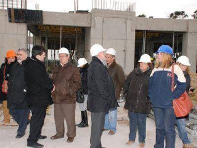 EL CONSEJO SUPERIOR DE LA UNIVERSIDAD VISIT� OBRAS DEL PLAN MAESTRO