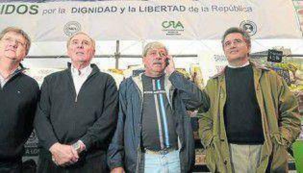 El campo vuelve a mudar su protesta a la Ciudad