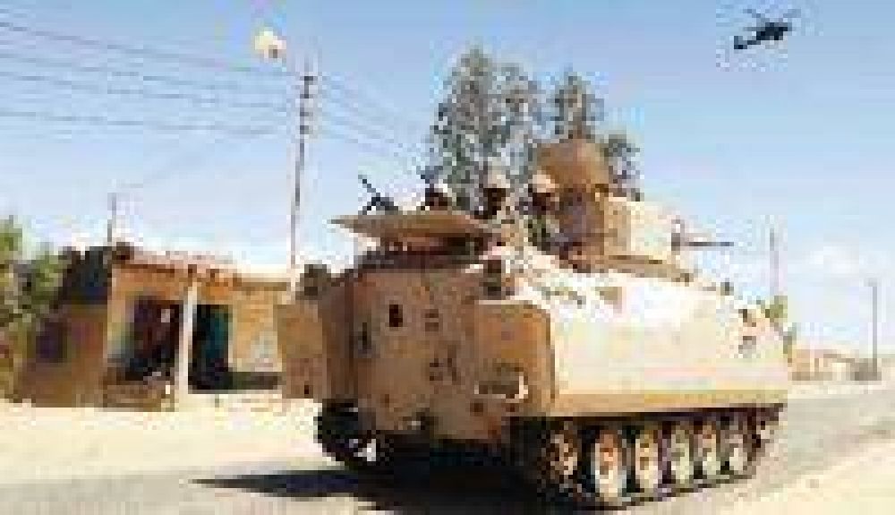 Ofensiva del ej�rcito egipcio contra islamistas en la Pen�nsula del Sina�