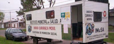 Incendiaron m�vil del Imusa en la puerta del distrito noroeste